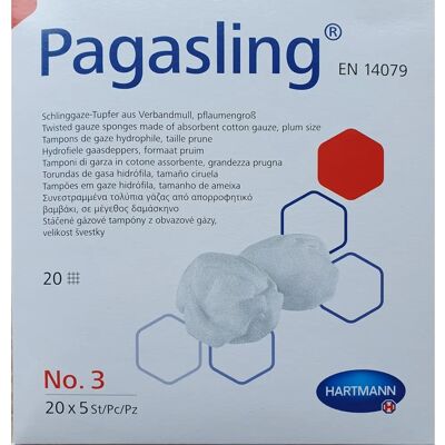 Paul Hartmann AG Steril Gazeknöpfer - 20-fädig Verbandmull, 100 St Paul Hartmann AG Steril Gazeknöpfer - 20-fädig Verbandmull, 100 St