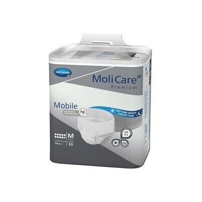 MoliCare Unisex M Blanc - Couches d'incontinence - Publicité MoliCare Unisex M Blanc - Couches d'incontinence - Publicité