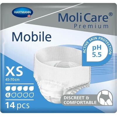 MoliCare XS Incontinence Underwear - Medium Incontinence MoliCare XS Incontinence Underwear - Medium Incontinence