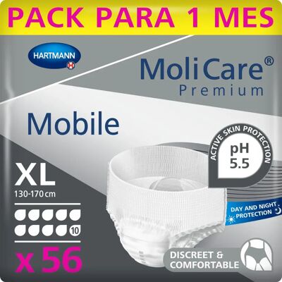 Hartmann MoliCare Mobile 10 XL - Sous-vêtements d'incontinence Hartmann MoliCare Mobile 10 XL - Sous-vêtements d'incontinence