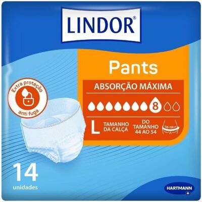 Marca Lindor Maxi Cuecas para Incontinência - Cuecas para Incontinência Marca Lindor Maxi Cuecas para Incontinência - Cuecas para Incontinência