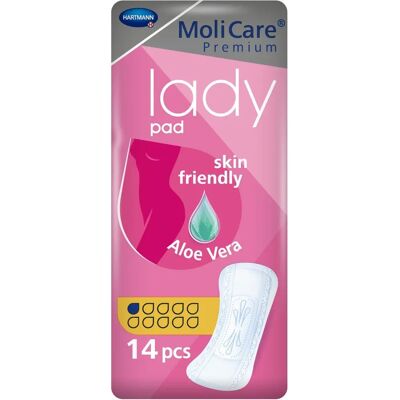 Molicare Premium Lady Pad 1 Gota - Incontinencia para Mujer Molicare Premium Lady Pad 1 Gota - Incontinencia para Mujer