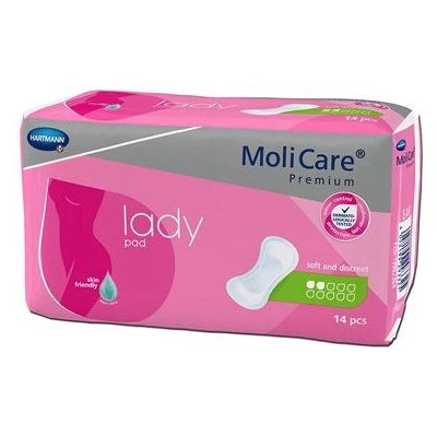 Hartmann MoliCare Almofadas de Controle de Bexiga - Absorventes Femininos Hartmann MoliCare Almofadas de Controle de Bexiga - Absorventes Femininos
