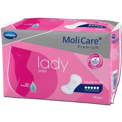 Hartmann Molicare Premium Lady Inkontinenzeinlagen - 14 Stück Hartmann Molicare Premium Lady Inkontinenzeinlagen - 14 Stück