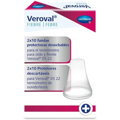 Fundas desechables para termómetro Veroval Hartmann - 20 unidades Fundas desechables para termómetro Veroval Hartmann - 20 unidades