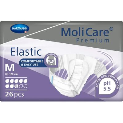 Hartmann MoliCare Premium Elastic Slip 8 Gouttes Medium - 26 pcs Hartmann MoliCare Premium Elastic Slip 8 Gouttes Medium - 26 pcs