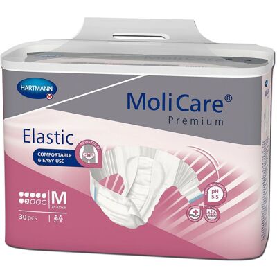 Hartmann Molicare Premium Slip Elastic - 7 druppels - Medium - incontinentieondergoed Hartmann Molicare Premium Slip Elastic - 7 druppels - Medium - incontinentieondergoed