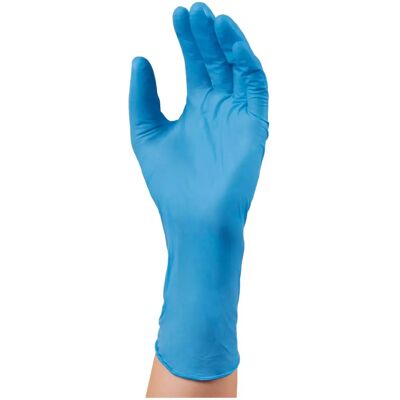 Paul Hartmann AG Peha-soft nitrile guard - Gants d'examen, Bleu, Sans poudre - Publicité Paul Hartmann AG Peha-soft nitrile guard - Gants d'examen, Bleu, Sans poudre - Publicité