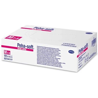 Hartmann Peha-Soft Guanti in Nitrile Bianco XL - Guanti Hartmann Peha-Soft Guanti in Nitrile Bianco XL - Guanti