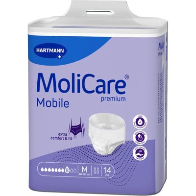 HARTMANN MoliCare Premium Mobile Super Plus Sous-vêtements Nuit Incontinence HARTMANN MoliCare Premium Mobile Super Plus Sous-vêtements Nuit Incontinence