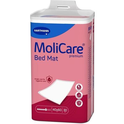 MoliCare Bedmat 7 Goten 40x60cm - Bedmat MoliCare Bedmat 7 Goten 40x60cm - Bedmat