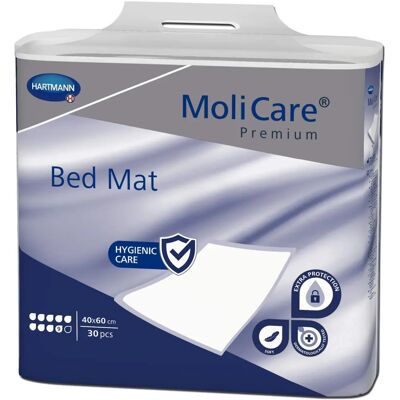 MoliCare Marke Modell Betttuch - 9 Tropfen 40x60cm - Bettart MoliCare Marke Modell Betttuch - 9 Tropfen 40x60cm - Bettart
