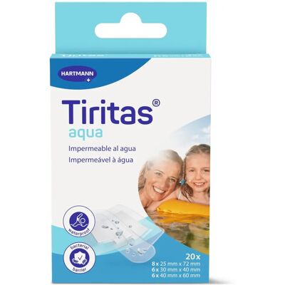 Hartmann Tiritas Aqua Surtido 3 Tamanhos - Curativos Hartmann Tiritas Aqua Surtido 3 Tamanhos - Curativos