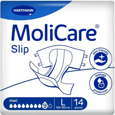 Hartmann - MoliCare Slip Maxi 9 Tropfen Gr.L - 14 St - Incontinence slip Hartmann - MoliCare Slip Maxi 9 Tropfen Gr.L - 14 St - Incontinence slip