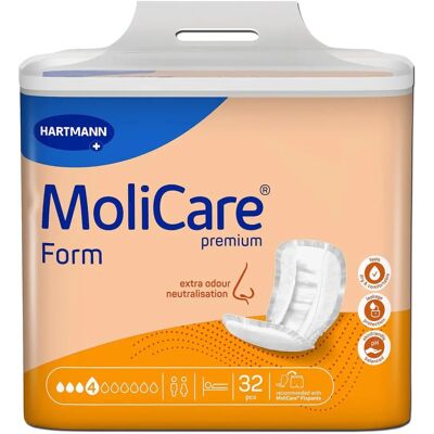 MoliCare Premium Form Penso 4 Gotas - Incontinencia Pads MoliCare Premium Form Penso 4 Gotas - Incontinencia Pads