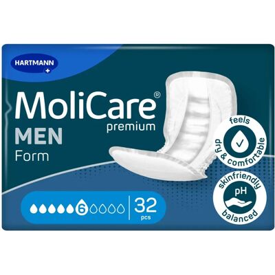 MoliCare Premium Form extra plus MEN - Protection incontinence pour hommes - Publicité MoliCare Premium Form extra plus MEN - Protection incontinence pour hommes - Publicité