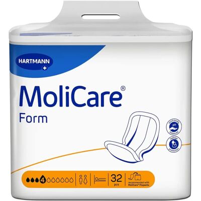 Hartmann MoliCare Form 4 Tropfen - Serviettes d'incontinence Hartmann MoliCare Form 4 Tropfen - Serviettes d'incontinence