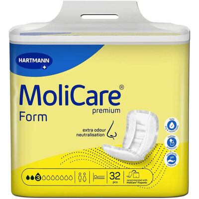 Hartmann Molicare Premium Form 3 Incontinence Pads - 4 Packs Hartmann Molicare Premium Form 3 Incontinence Pads - 4 Packs