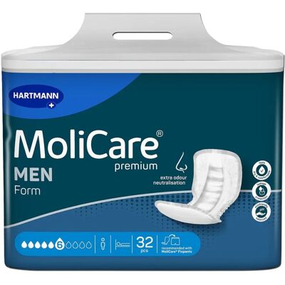 Paul Hartmann AG Molicare Premium pour Hommes 6 Gouttes - Sous-vêtements d'incontinence Paul Hartmann AG Molicare Premium pour Hommes 6 Gouttes - Sous-vêtements d'incontinence
