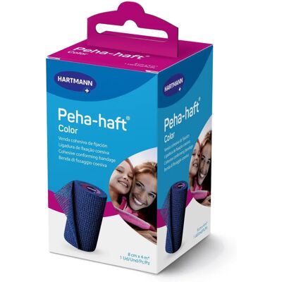 HARTMANN Peha-haft Venda Azul 8cmx4m - Venda de primeros auxilios HARTMANN Peha-haft Venda Azul 8cmx4m - Venda de primeros auxilios