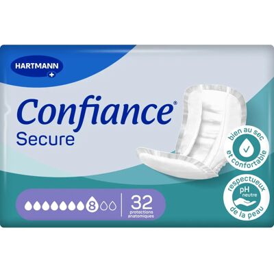 Hartmann Trust Secure 8G - Podkładki Inkontynencyjne - 2700ml Hartmann Trust Secure 8G - Podkładki Inkontynencyjne - 2700ml