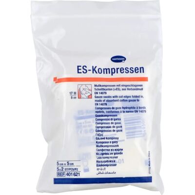Paul Hartmann AG Kompressen - Steril 5x5 cm Packung mit 8 Paul Hartmann AG Kompressen - Steril 5x5 cm Packung mit 8