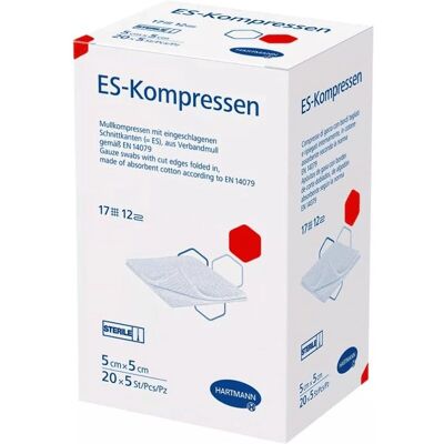 Hartmann Sterile 5x5 cm Wundkompressen - 100 St Hartmann Sterile 5x5 cm Wundkompressen - 100 St
