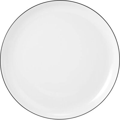 Seltmann Weiden Lido Frühstücksteller 20 cm Coup Black Line Seltmann Weiden Lido Frühstücksteller 20 cm Coup Black Line