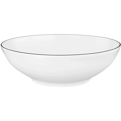 Seltmann Weiden Lido Black Line - 23cm Porcelán Tál Seltmann Weiden Lido Black Line - 23cm Porcelán Tál