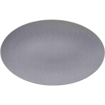 Seltmann Weiden Life Servierplatte - Oval 40x26 cm, Grau Seltmann Weiden Life Servierplatte - Oval 40x26 cm, Grau