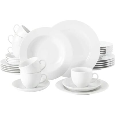 Seltmann Weiden Rondo Geschirr-Set - 30 Teile für 6 Personen Seltmann Weiden Rondo Geschirr-Set - 30 Teile für 6 Personen