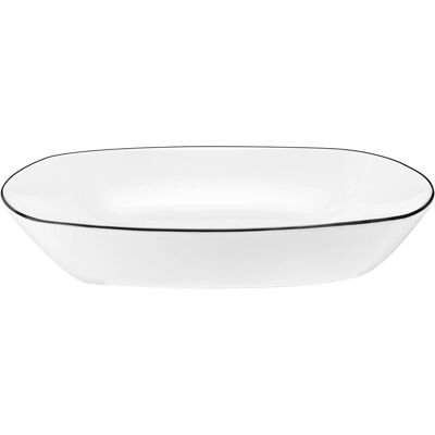 Seltmann Weiden Lido Suppenteller Black Line - Suppenteller Seltmann Weiden Lido Suppenteller Black Line - Suppenteller