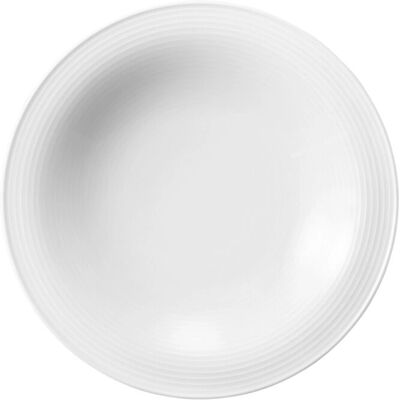 Seltmann Weiden Beat Piatti per Zuppa - Porcellana Rotonda Bianca Seltmann Weiden Beat Piatti per Zuppa - Porcellana Rotonda Bianca
