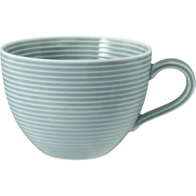 Seltmann Weiden Mleczna filiżanka 0,35 l Relief Arktisblau - Filiżanka do kawy Seltmann Weiden Mleczna filiżanka 0,35 l Relief Arktisblau - Filiżanka do kawy