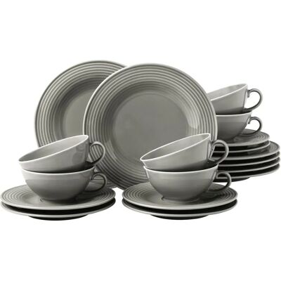 Seltmann Weiden Beat Teeservice - Farbglasur, 6 Personen Seltmann Weiden Beat Teeservice - Farbglasur, 6 Personen
