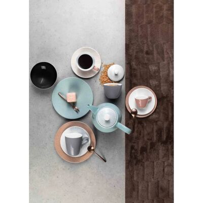 Seltmann Weiden Life Servierplatte oval 40x26 cm Fashion Trendy Petrol - Servierplatte Seltmann Weiden Life Servierplatte oval 40x26 cm Fashion Trendy Petrol - Servierplatte