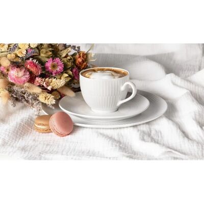 Seltmann Weiden Modell Amina Porzellan-Kombi-Untersetzer - Tableware Seltmann Weiden Modell Amina Porzellan-Kombi-Untersetzer - Tableware