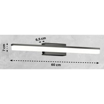 SCHÖNER WOHNEN-KOLLEKTION Wide Wandleuchte - Badezimmer Außen IP44 9,5W SCHÖNER WOHNEN-KOLLEKTION Wide Wandleuchte - Badezimmer Außen IP44 9,5W