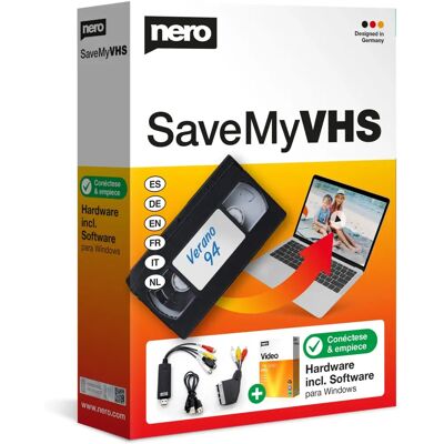 Captureur Vidéo Nero SaveMyVHS - VHS, Vinyle, Cassette en Numérique - Publicité Captureur Vidéo Nero SaveMyVHS - VHS, Vinyle, Cassette en Numérique - Publicité