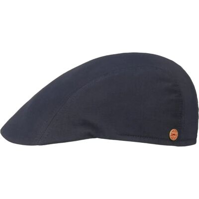 Mayser Prince Coolmax Sunblocker Flat Cap - navy - protection UV - Publicité Mayser Prince Coolmax Sunblocker Flat Cap - navy - protection UV - Publicité