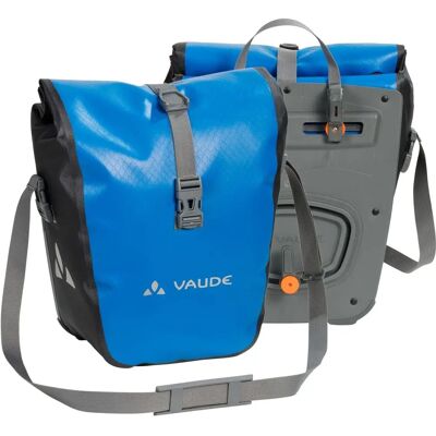 Sacoche Vaude Aqua Front pour vélo bleu - Panier avant étanche - 28L - Publicité Sacoche Vaude Aqua Front pour vélo bleu - Panier avant étanche - 28L - Publicité