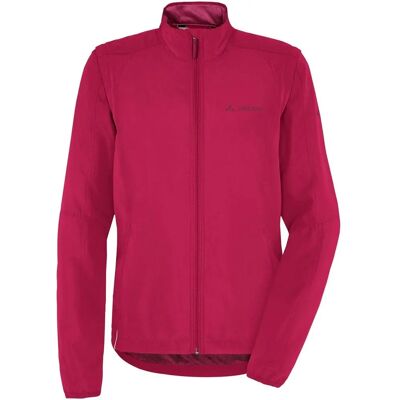 VAUDE Dundee Classic Zip-Off Jacka - Röd - Vindskydd 80 - Andningsbar VAUDE Dundee Classic Zip-Off Jacka - Röd - Vindskydd 80 - Andningsbar