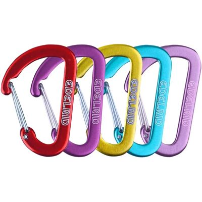Edelrid Micro 0 - Couleurs assorties - Lot de 10 porte-clés Edelrid Micro 0 - Couleurs assorties - Lot de 10 porte-clés
