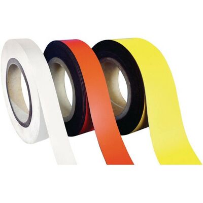 Modèle Eichner - Ruban magnétique 50mm - Rouge - Bande magnétique pour étiqueter - Publicité Modèle Eichner - Ruban magnétique 50mm - Rouge - Bande magnétique pour étiqueter - Publicité