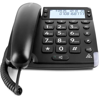 Doro Magna 4000 - Teléfono con cable con identificador y espera Doro Magna 4000 - Teléfono con cable con identificador y espera