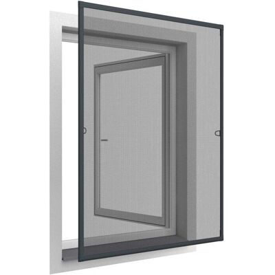 Easy Life - Moustiquaire ressorts - 100 x 120 cm - Anthracite - Mosquito net - Publicité Easy Life - Moustiquaire ressorts - 100 x 120 cm - Anthracite - Mosquito net - Publicité