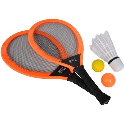 Simba 107412008 - Badminton Set - Lightweight rackets, 2 balls, for children 5+ Simba 107412008 - Badminton Set - Lightweight rackets, 2 balls, for children 5+