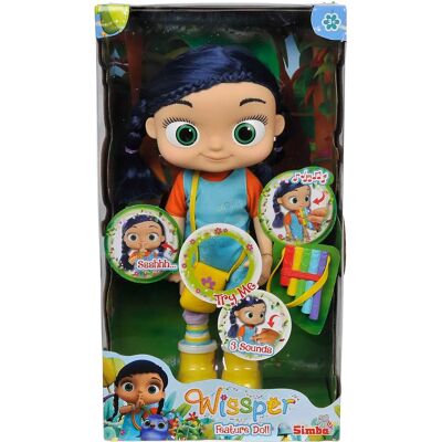 Simba Wissper Laleczka - 34cm - Mówiąca lalka zwierzątko Simba Wissper Laleczka - 34cm - Mówiąca lalka zwierzątko