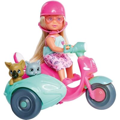 Poupée Evi Love avec Scooter et Animaux - Jouet - Publicité Poupée Evi Love avec Scooter et Animaux - Jouet - Publicité