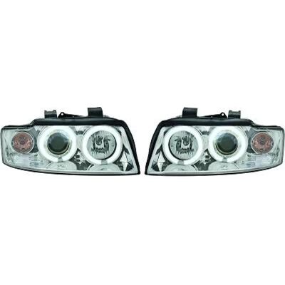 Diederichs H1 Chrome Headlights - Headlights Diederichs H1 Chrome Headlights - Headlights